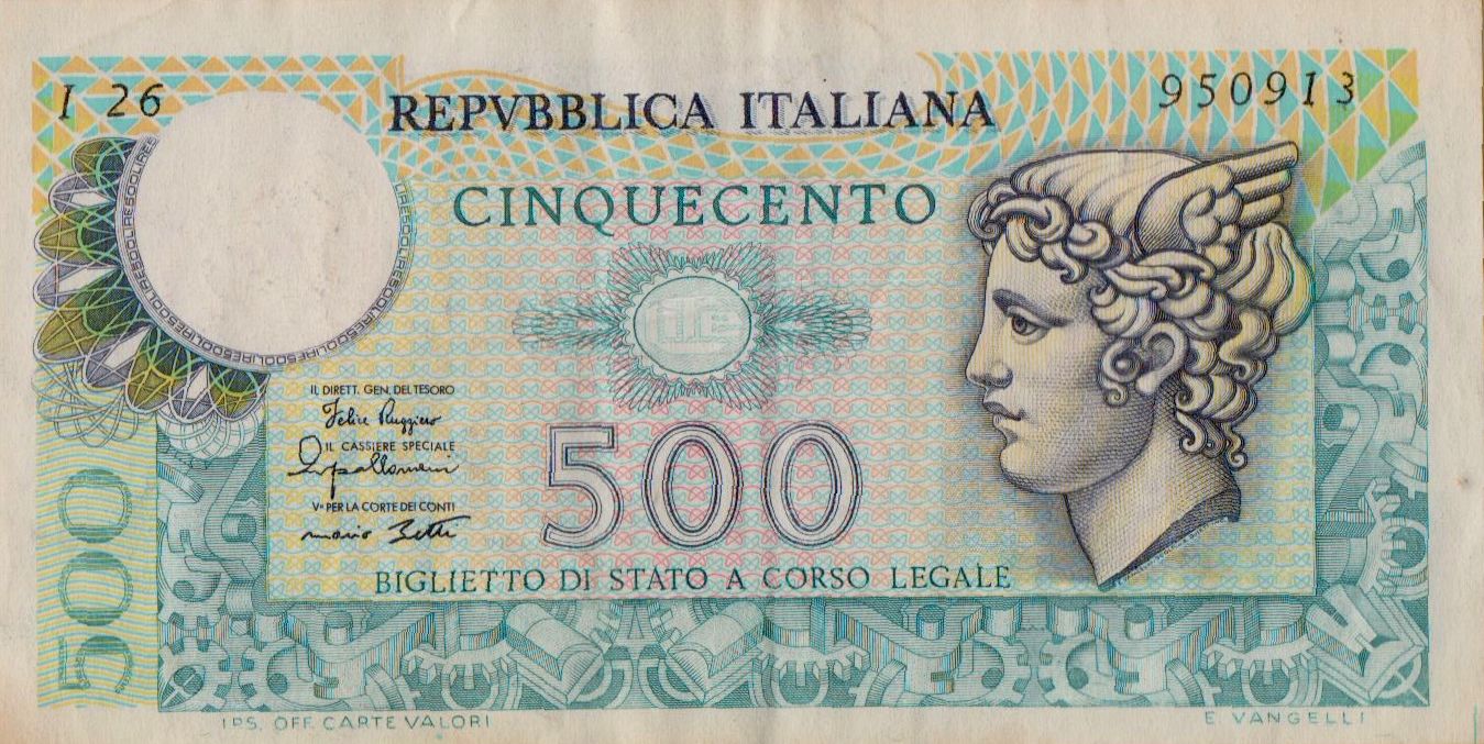 Italy 500 1979 XF P-094/b